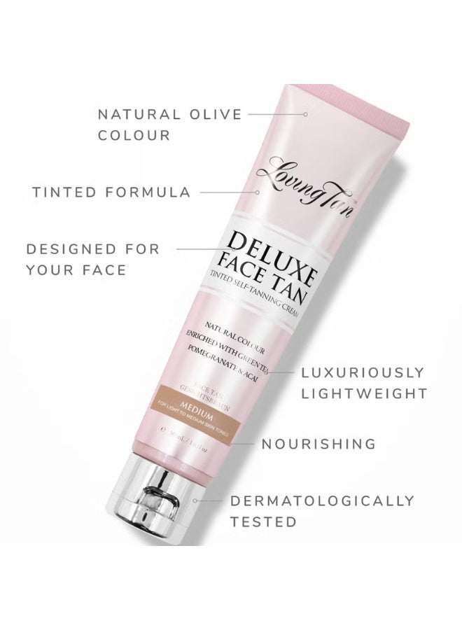 Loving Tan Deluxe Face Tan 50ml - Medium - Image 4