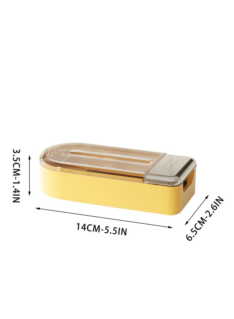 Excefore نموذج مثلجات، 3 قطع ع块 جبنة مثلجة منزلية الصنع، عصا مثلجات، قالب مثلجات قابل لإعادة الاستخدام بشكل عادي، مصاصة وقالب مثلجات، صواني مكعبات ثلج غير لاصقة (3 ألوان) - Image 2