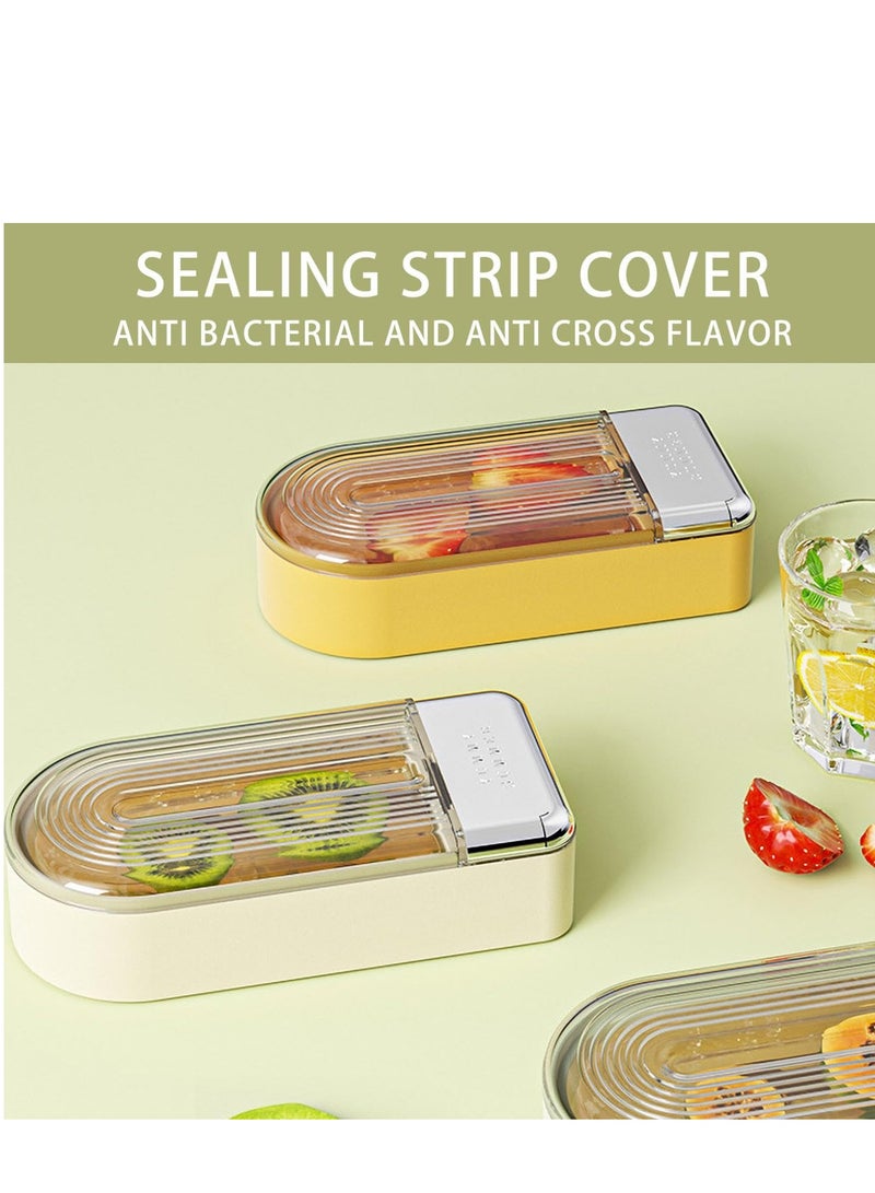 Excefore نموذج مثلجات، 3 قطع ع块 جبنة مثلجة منزلية الصنع، عصا مثلجات، قالب مثلجات قابل لإعادة الاستخدام بشكل عادي، مصاصة وقالب مثلجات، صواني مكعبات ثلج غير لاصقة (3 ألوان) - Image 5