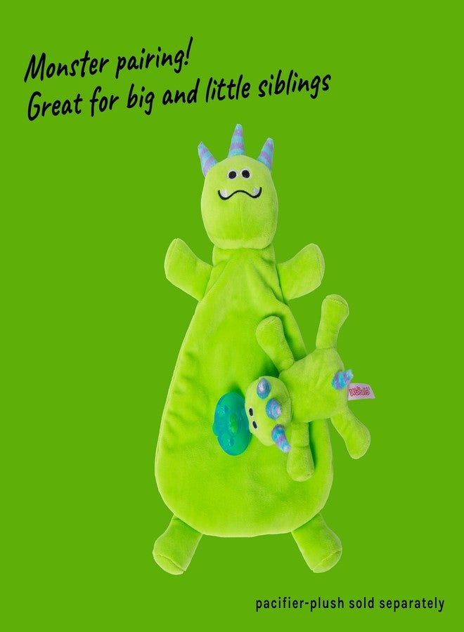 WubbaNub Green Monster Lovey - Image 5