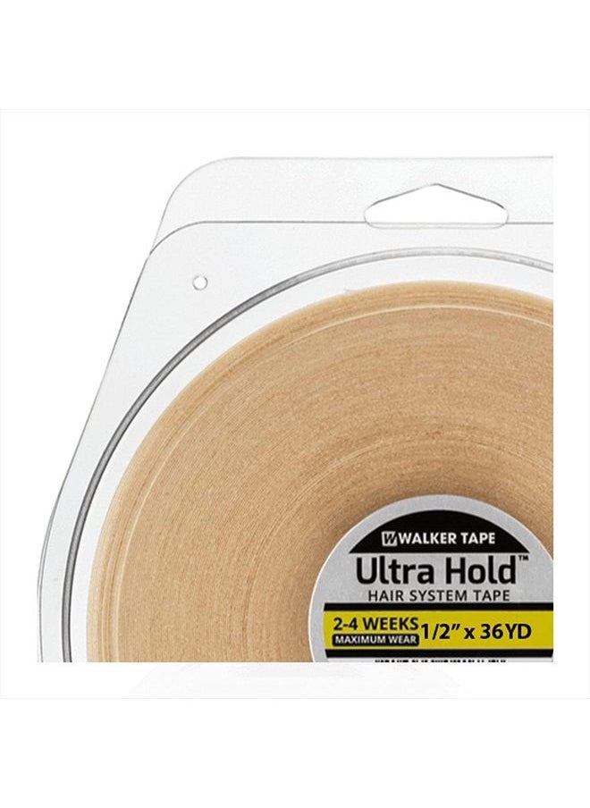 Ultrahold Walker Ultra Hold Adhesive tape 1/2" X 36 yards Double Side Adhesive  - Image 3