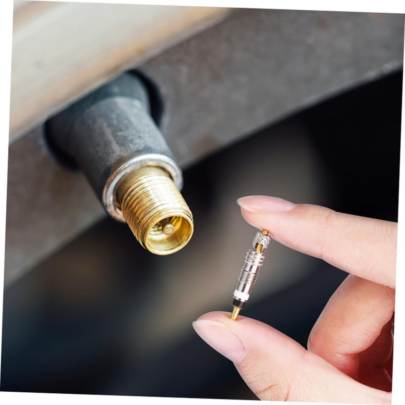 20Pcs Detachable Bike Tire Valve Core Set for Easy Replacement - Image 5