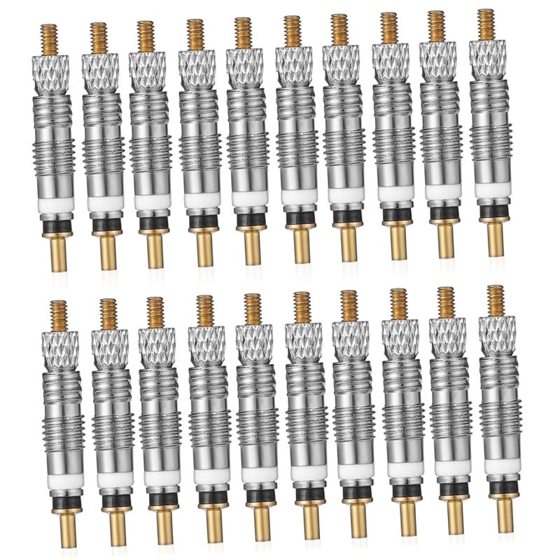 20Pcs Detachable Bike Tire Valve Core Set for Easy Replacement - Image 2