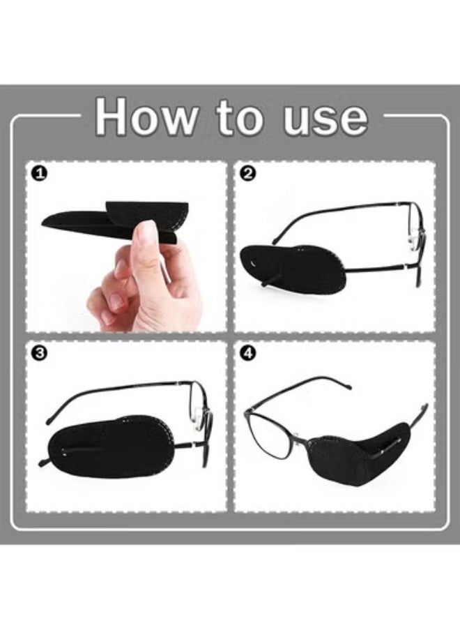 fantasize 6 Pack Eye Patches for Kids Girls Boys, Right and Left Eye Patch for Glasses, Lazy Eye Patch for Children Treating Lazy Eye Amblyopia Strabismus and After Surgery 10 x 5cm Full Coverage - Image 5