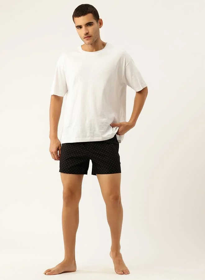 John Players  Pack of 2 - Men Printed Cotton Boxers for Men | Best Price UAE