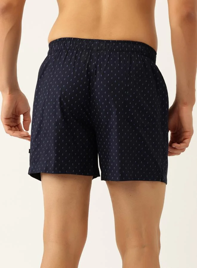 John Players  Pack of 2 - Men Printed Cotton Boxers for Men | Best Price UAE