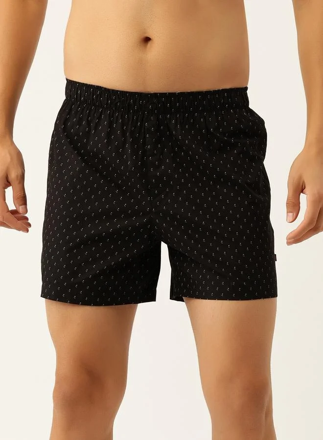 John Players  Pack of 2 - Men Printed Cotton Boxers for Men | Best Price UAE
