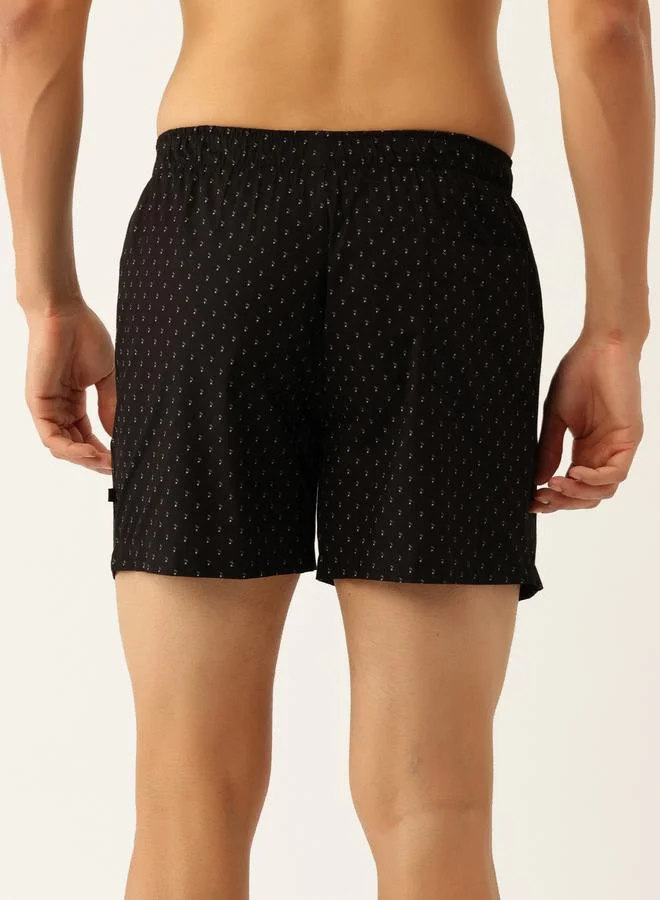 John Players  Pack of 2 - Men Printed Cotton Boxers for Men | Best Price UAE