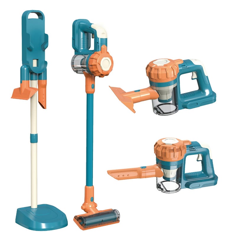 BAYMI 3in1 Kids Vacuum that Really Works Working Toddler Vacuum Cleaner with Real Suction Montessori Pretend Play Cleaning Toy Gift Set for Boys and Girls Ages 3 - Image 3