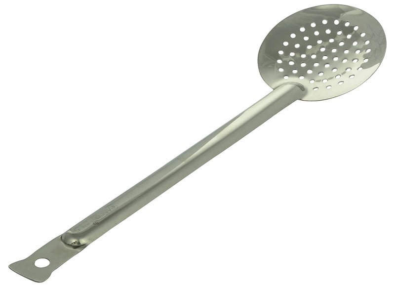 DoorBell Doorbell Stainless Steel Skimmer for Frying Puris 32 Cms  - Image 1
