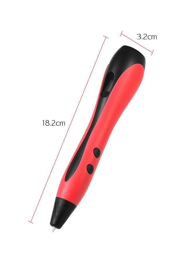NIBEMINENT 3D Printing And Drawing Pen Red - Image 2