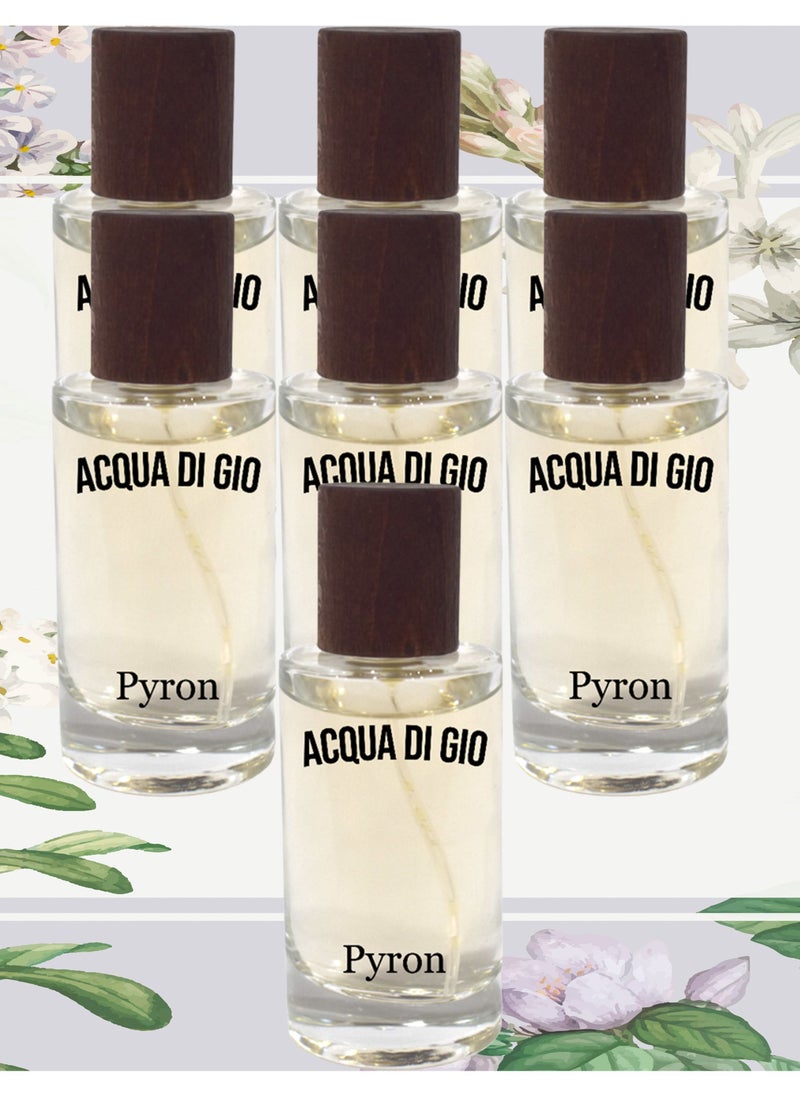 PYRON - 7 Pieces Acqua Di Gio Perfume 50 ml EDT - Image 1