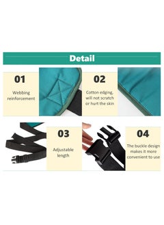 SYOSI Bed Restraint Strap, Medical Bed Restraint, Anti-Fall Waist Belt for Elderly, Wheelchair Seat Safety Belt, Medical Bed Restraints for Elderly, Chest Cushion Seat Belt, Medical Bed Safety Assist  - Image 4