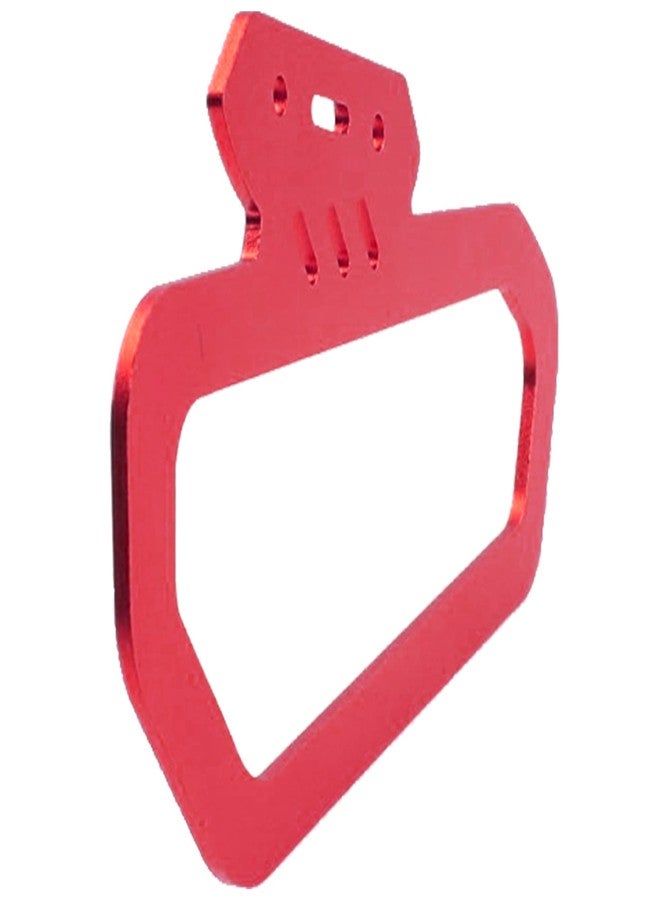 Vgoohobby Metal Carry Handle Bracket Holder Mount Compatible with Futaba 7PX 10PX Remote Controller Transmitter for RC Scale Car Crawler Boat (Red) - Image 5