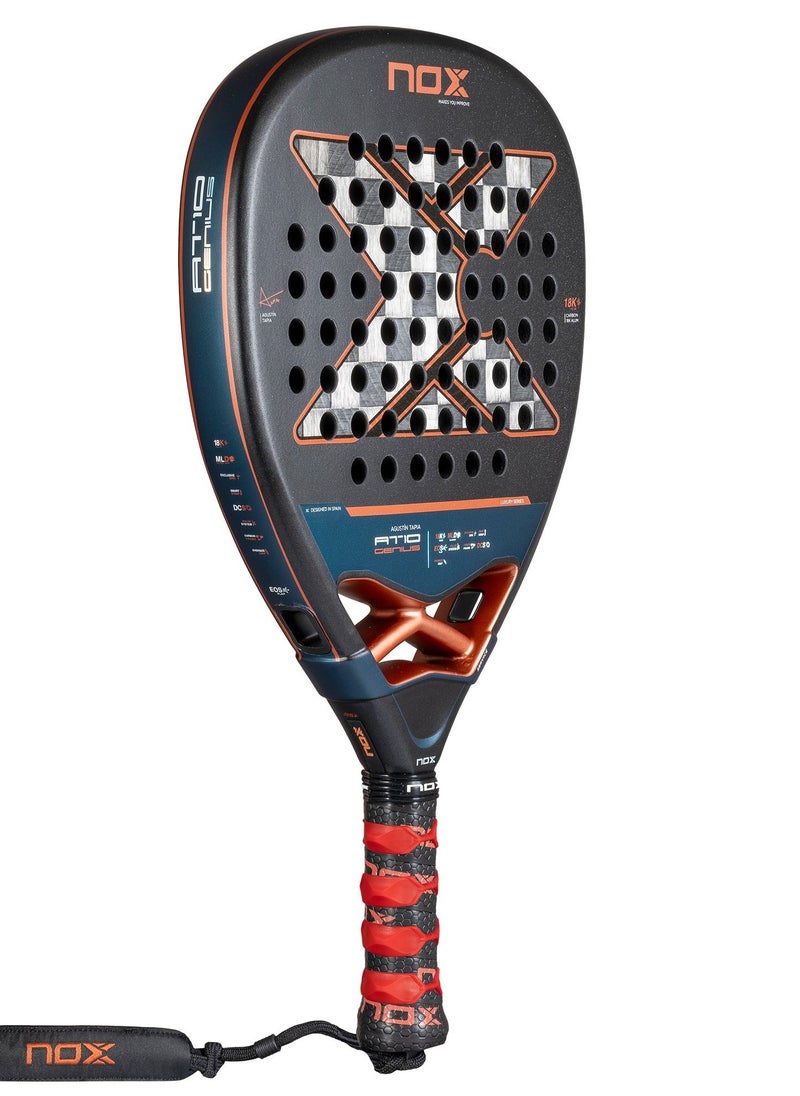 NOX - AT10 Luxury Genius Attack 18K 2025 Nox Padel Racket by Agustin Tapia - Image 1