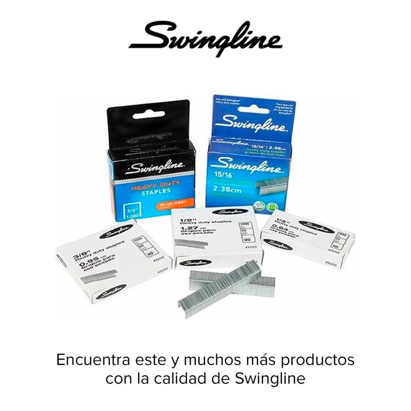 Swingline دبابيس سوينغلاين، ثقيلة الوزن، بطول 3/8"، سعة 60 ورقة، 100/شريط، 1000/علبة، 1 عبوة (35318) - Image 5