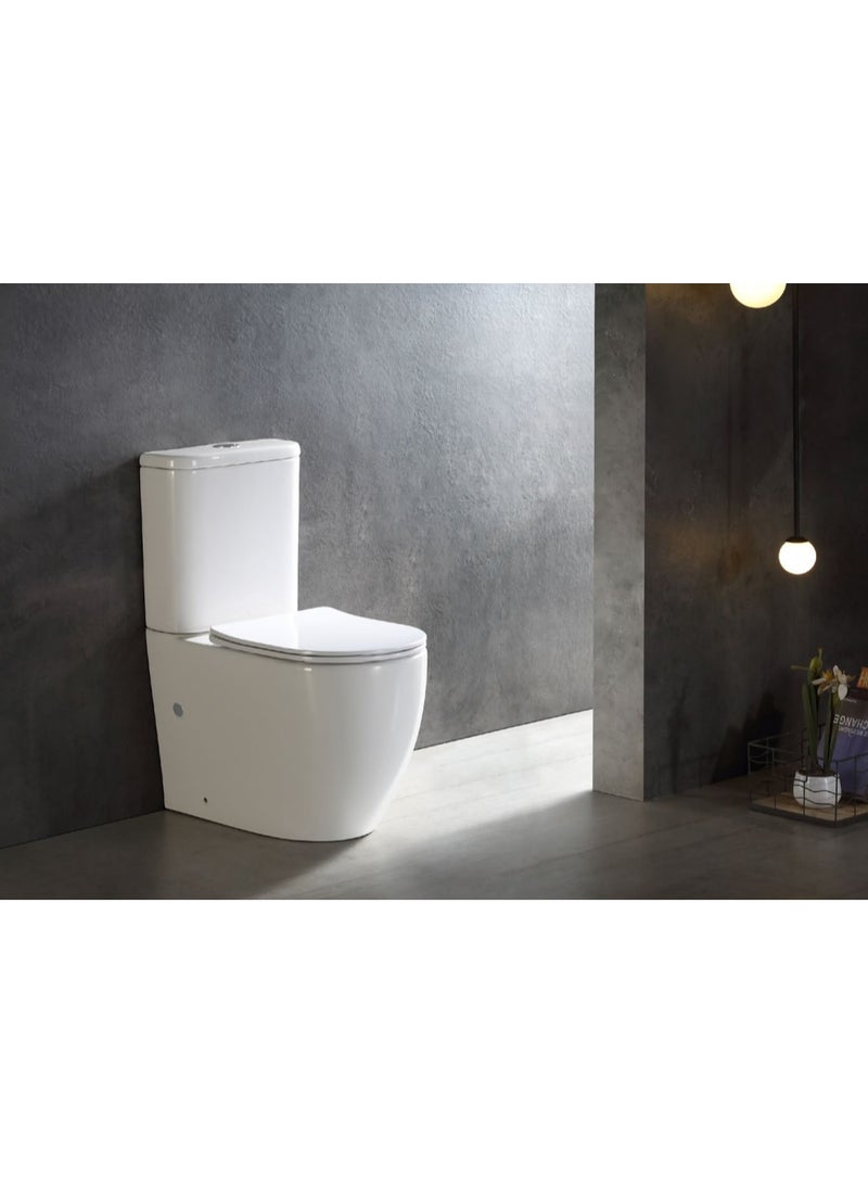 بيور PURE - مرحاض من قطعتين - مستدير - Image 1