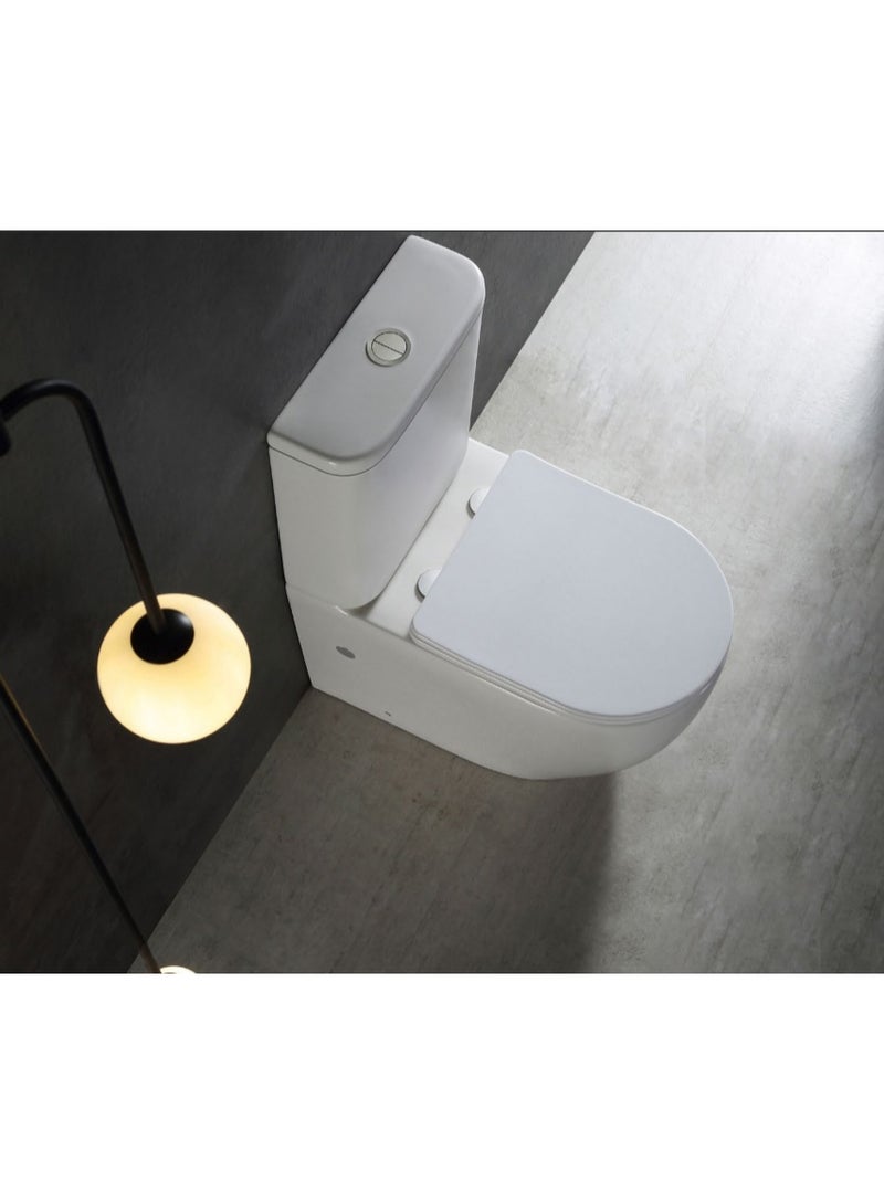 بيور PURE - مرحاض من قطعتين - مستدير - Image 2