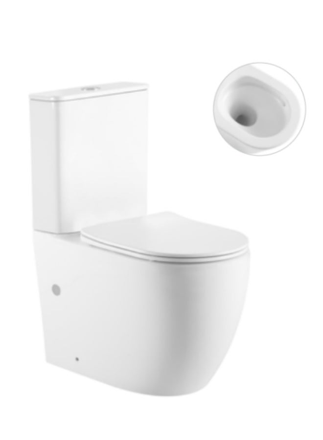 بيور PURE - مرحاض من قطعتين - مستدير - Image 3