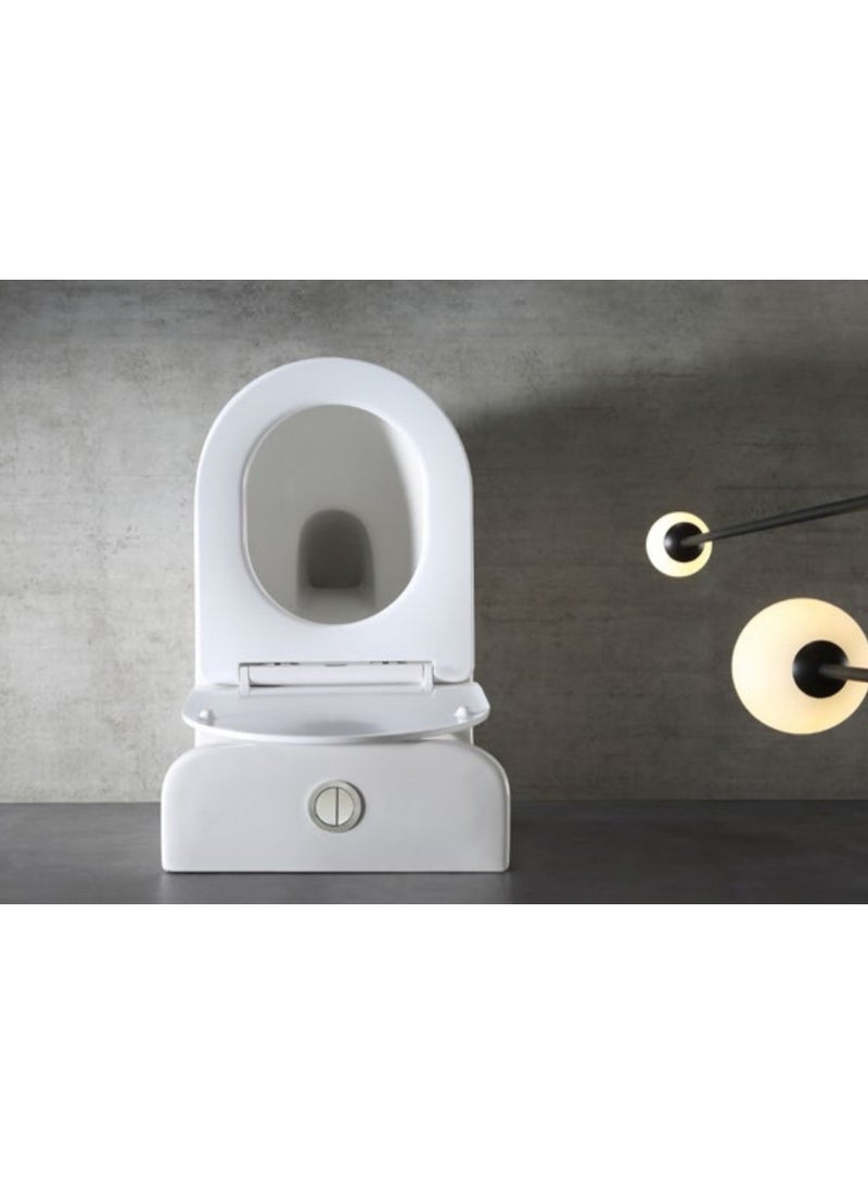 بيور PURE - مرحاض من قطعتين - مستدير - Image 4