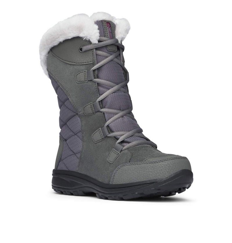 Columbia Women's Ice Maiden II, Shale/Dark Raspberry, 8 - Image 1