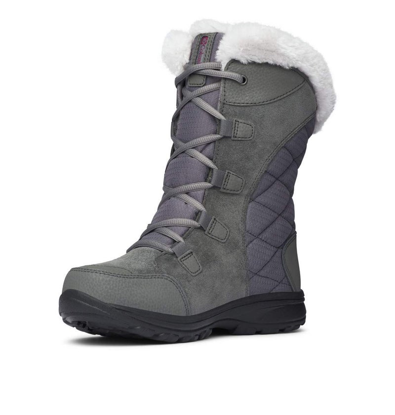 Columbia Women's Ice Maiden II, Shale/Dark Raspberry, 8 - Image 2