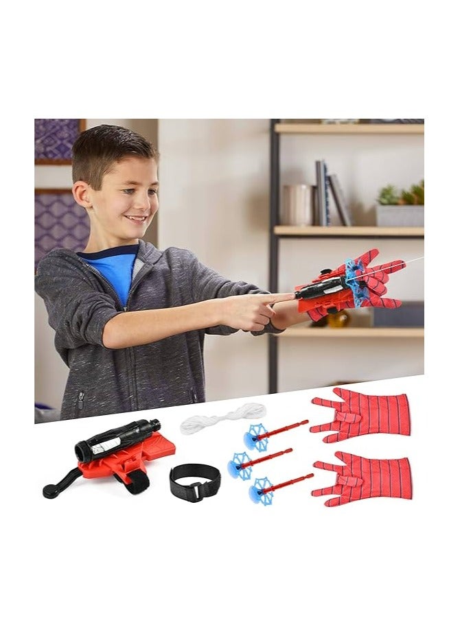 Niumowang Spider Launcher Glove, Kids Spider Hero Gloves, Spiderman Toy Glove, Spiderman Web Shooter, Launcher Toy, Wrist Toy Set, Cosplay Glove Launcher - Image 5