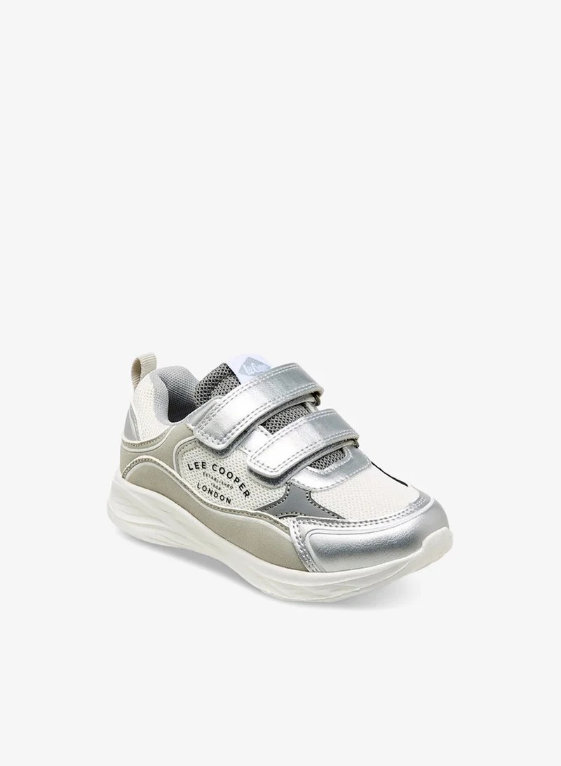 لي كوبر حذاء رياضي بناتي بألواح وإغلاق بشريط لاصق