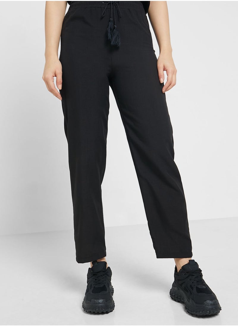 Ginger - Pull On Pants With Tassels - Image 1