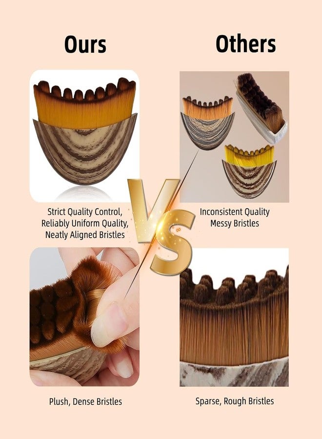 RAXSEG 1 PCS Lymphatic Contour Face Brush for Sculpting – Anti-Puffiness, Detox & Lift, Boosts Skin Glow & Skincare Absorption (1 Pcs Contour Face Brush) - Image 4