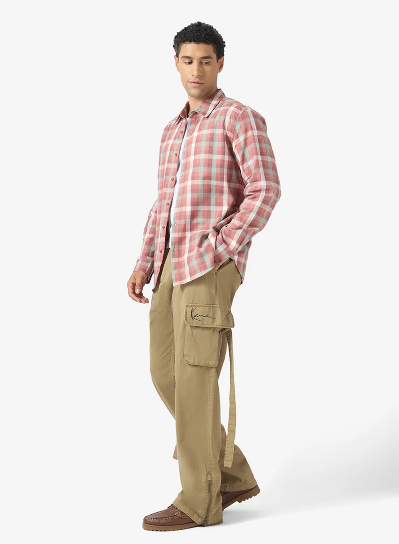 Seventy Five Checked  Long Sleeve regular Fit Shirt