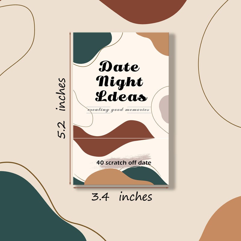 VUNCESSIN 40 Scratch Off Date Night Ideas Cards, Romantic & Adventurous Engagement Couples Games Gifts, Anniversary Newlywed Wedding & Valentines Day Gifts for Him, Her, Boyfriend, Girlfriend, Husband or Wife - Image 4