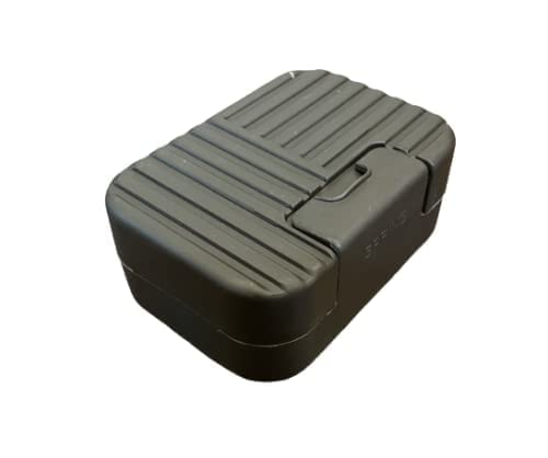 Flywind Sonal Spring Useful Portable Waterproof Leakproof Travel Soap Box Case Holder | Plastic Soap Case Box Holder Dish Container for Bathroom Outdoors Travel Home Use (Beige & Brown) - Image 5