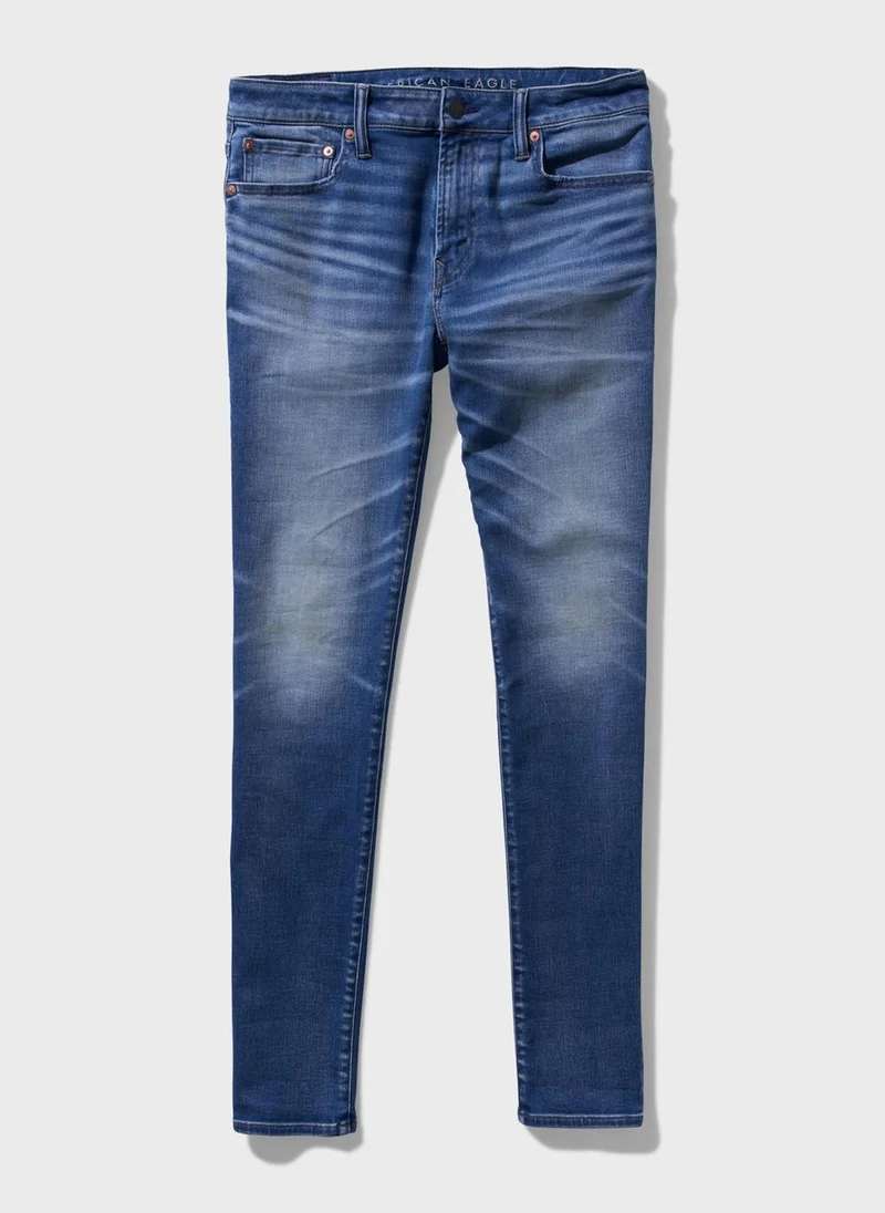 American Eagle Mid Wash Slim Fit Jeans