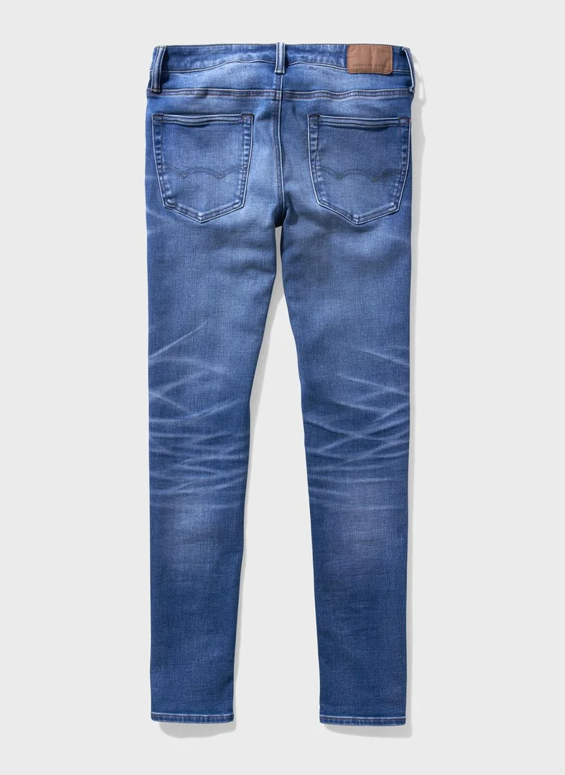 American Eagle Mid Wash Slim Fit Jeans