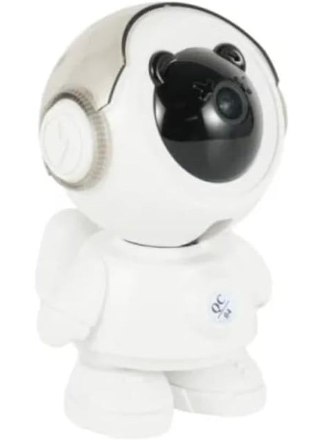 MAMSA Smart WiFi Security Camera, Baby Monitor with Two-way Audio, Pan-Tilt, Night Vision, Motion Detection Astronaut Bear - Image 1