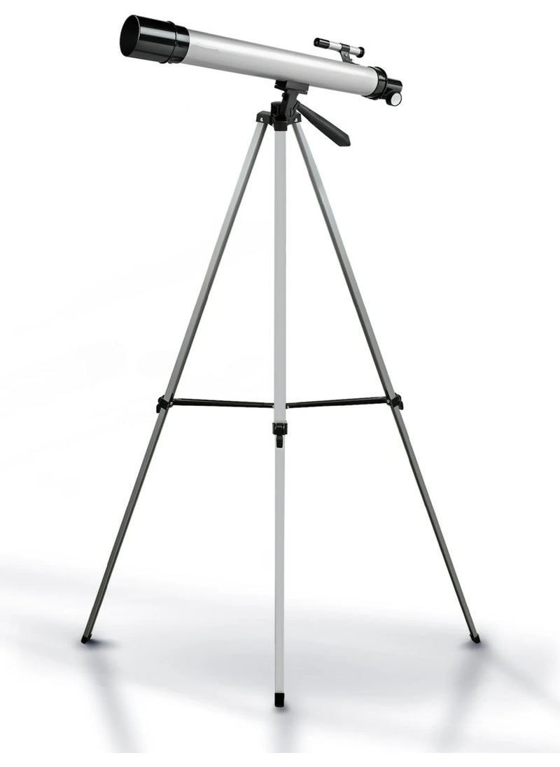 DUHALINE Telescope 100x Zoom 50MM Educational Astronomical Space Nature Moon Observation Telescope + Tripod  - Image 1