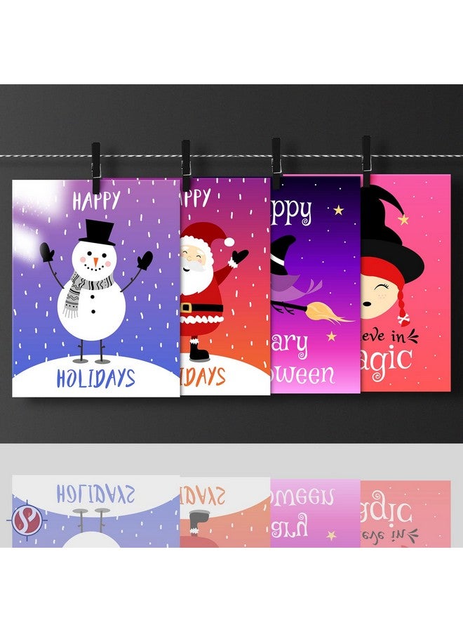 S Superfine Printing Doublesided Heavyweight Gloss Digital C2S Cardstock Perfect For Color Laser Printing Flyers Brochures Photos | 8.5" X 11" | 80Lb Cover | Acid Free Glossy Coated On Both Sides | 50 Sheets - Image 2