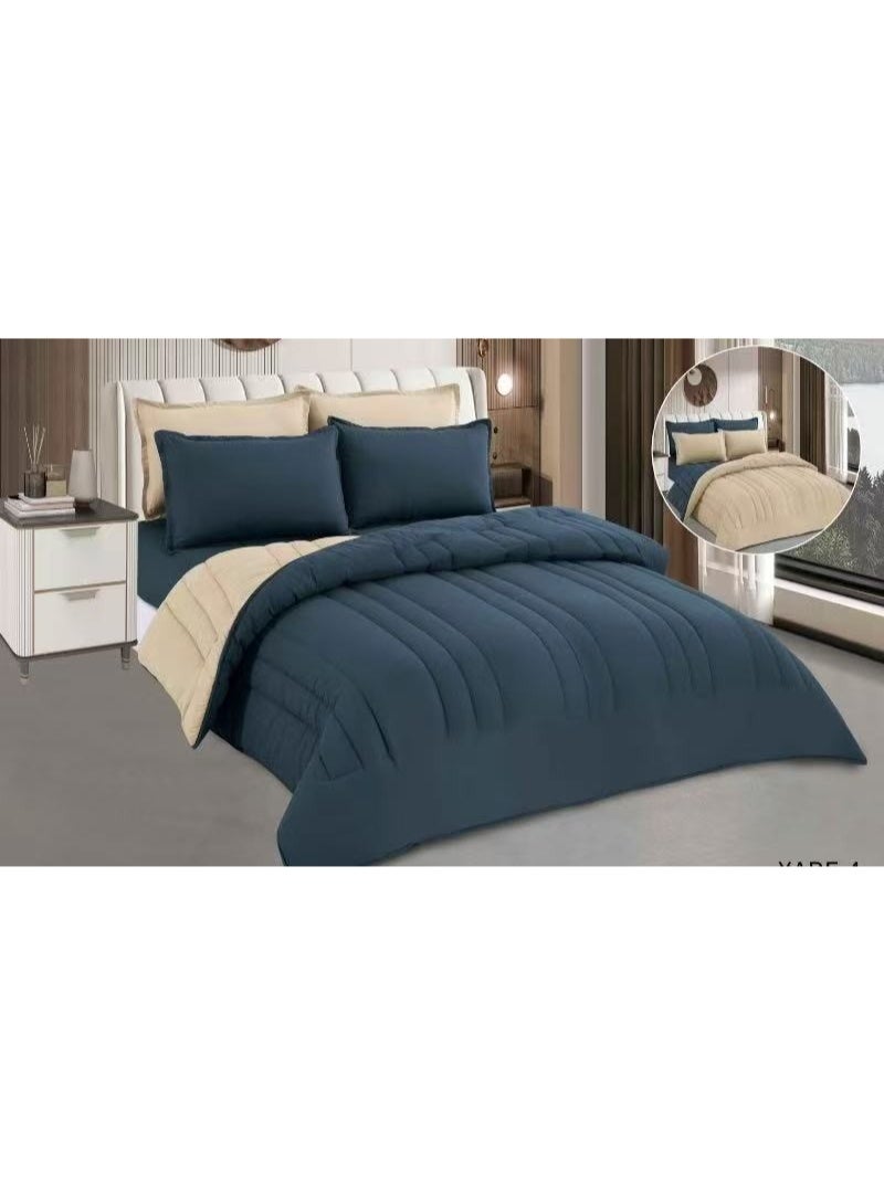 Xi Duo Duo Double-sided hotel bedspread made of microfiber, size 220*240 cm - Image 1
