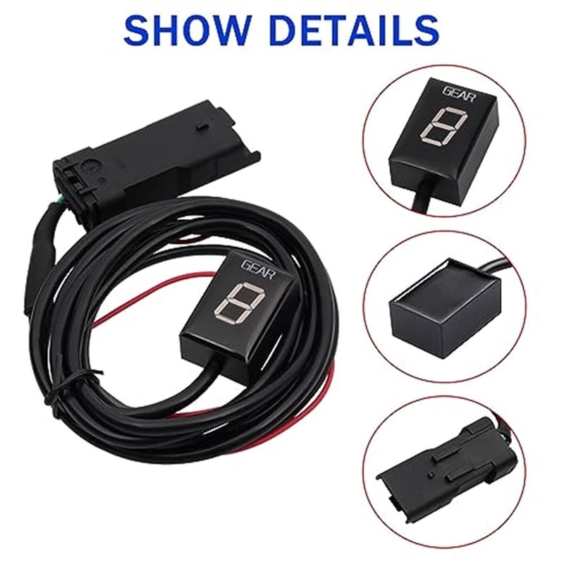 Wivplex Motorcycle Gear Indicator Display Meter - Image 5