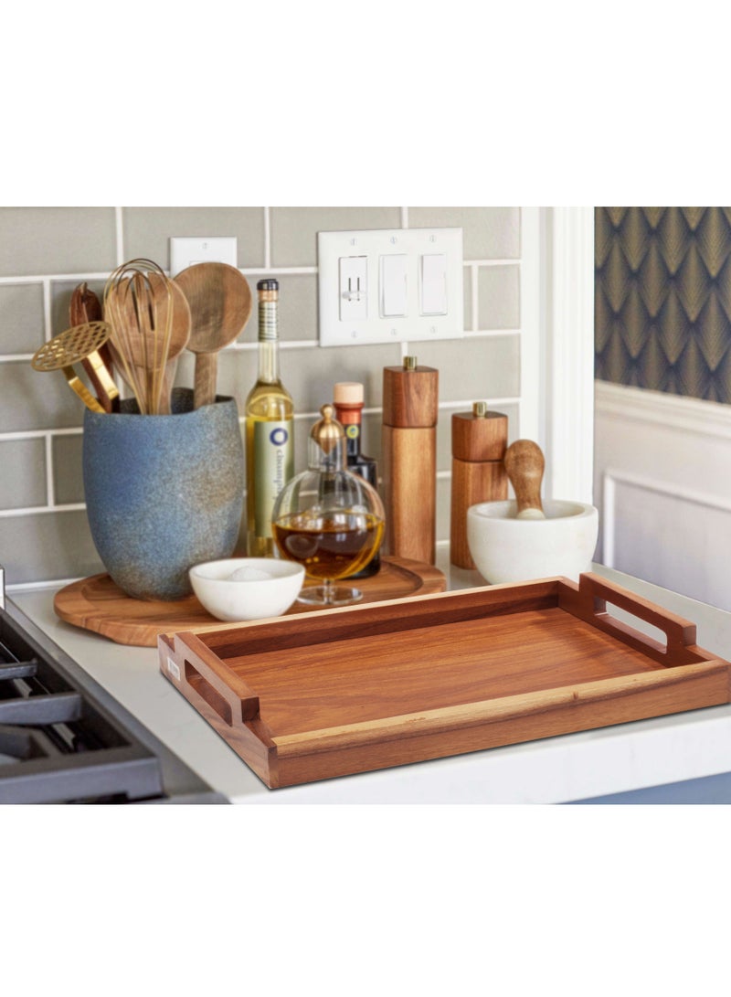 BILLI Wooden Serving Tray Medium - Image 2