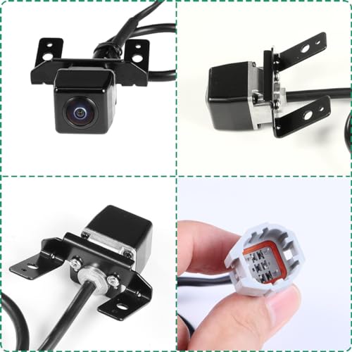 GreenYi 95760-3S102 Rear View Backup Camera Fit for Hyundai Sonata Hybrid 2011-2015, GreenYi Parking Assist Cam Replaces OE Number 95760-3S100, 95760-3S101, A52-74-0028, V52-74-0028, PAC16 - Image 5