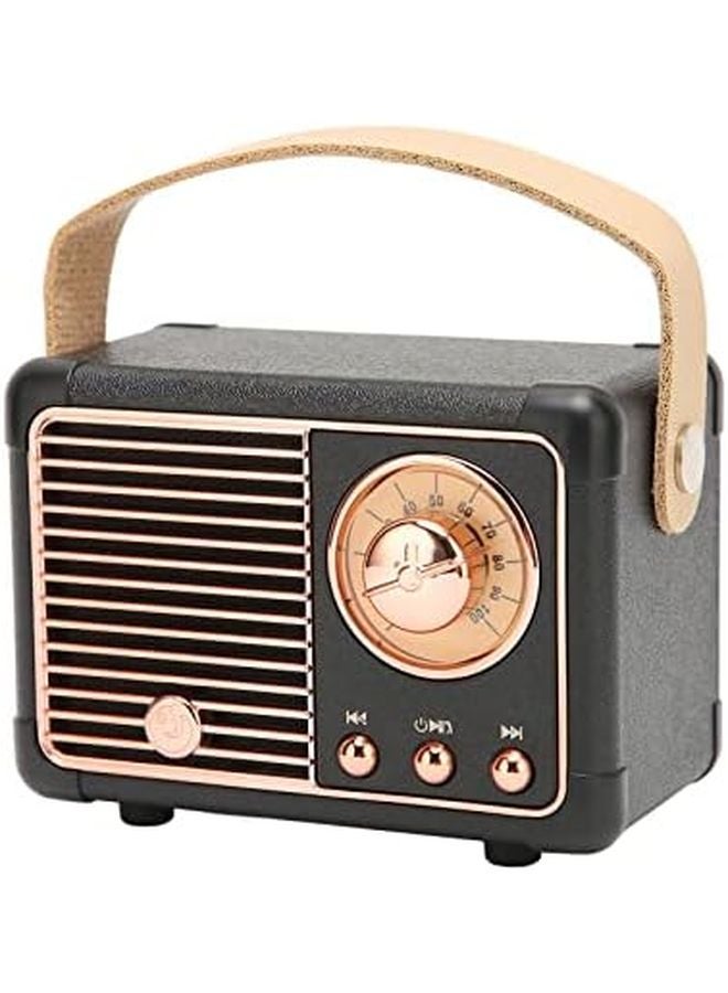 Retro Portable Speaker Vintage Design For Home Outdoors Travel Color 1 - Image 4