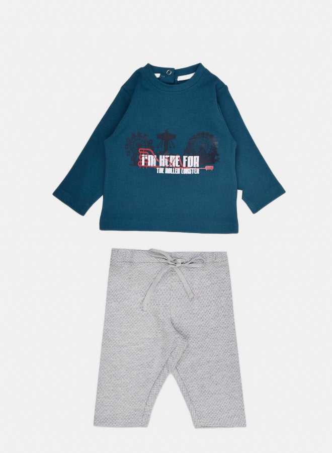 Junior Baby Boys Pajama Set - Image 1