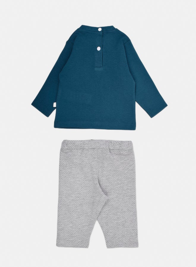 Junior Baby Boys Pajama Set - Image 2