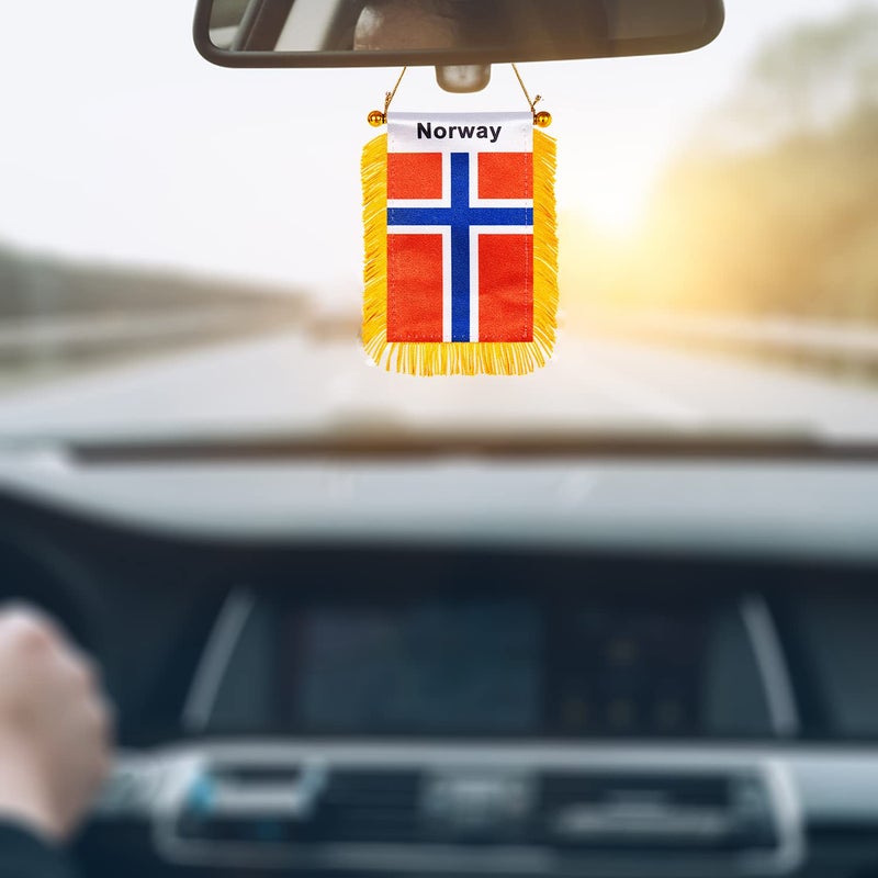 WXTWK National car window hanging flag (Norway) - Image 4