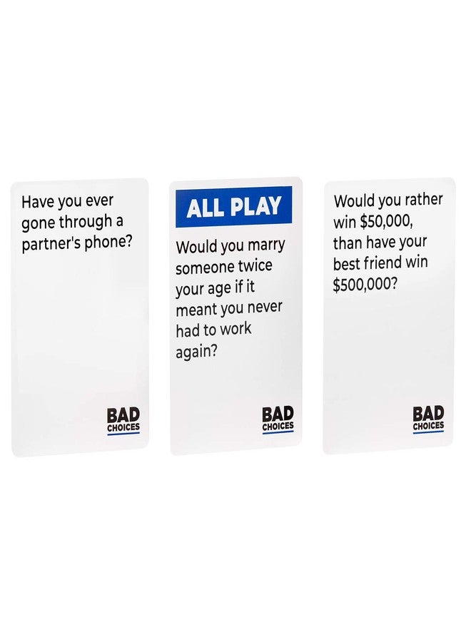 Tickles Bad Choices Party Family Card Game for Adult (Ages: 17 Years & Up; Players: 3-10) - Image 5