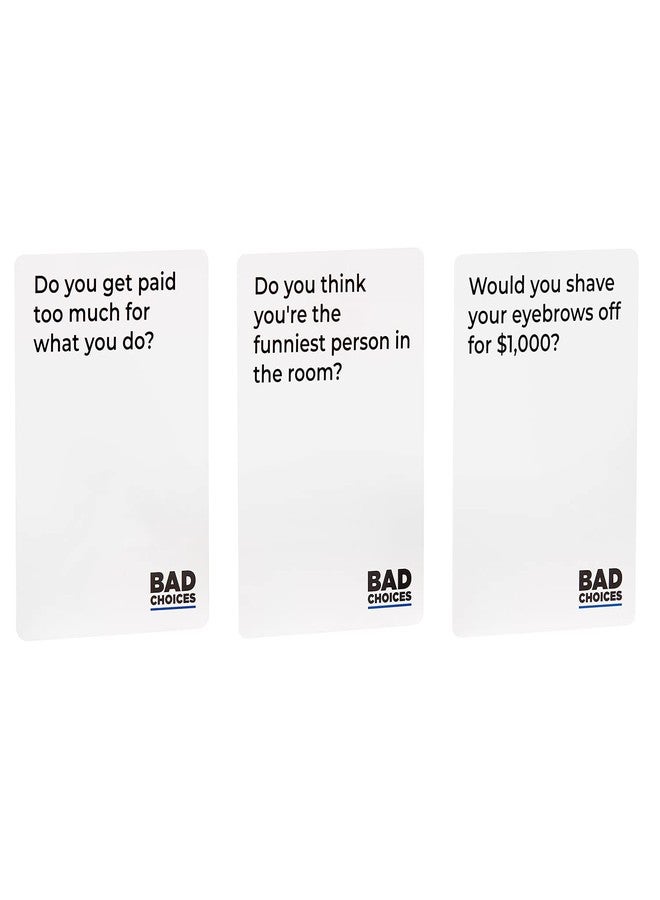 Tickles Bad Choices Party Family Card Game for Adult (Ages: 17 Years & Up; Players: 3-10) - Image 4