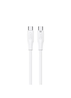TOTU CB-4 Series USB-C / Type-C to USB-C / Type-C Fast Charge Data Cable, Length:1m(White)