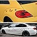 Fsforcar Butterfly Vinyl Car Stickers Butterflies Insect Scratch Cover Waterproof Bumper Decals for Automotive Motorcycle Helmet Luggage Window Wall Home Decor Easter Type E - Image 3